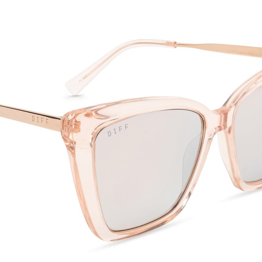 DIFF EYEWEAR Becky IV Amber Tortoise + Brown Gradient Polarized