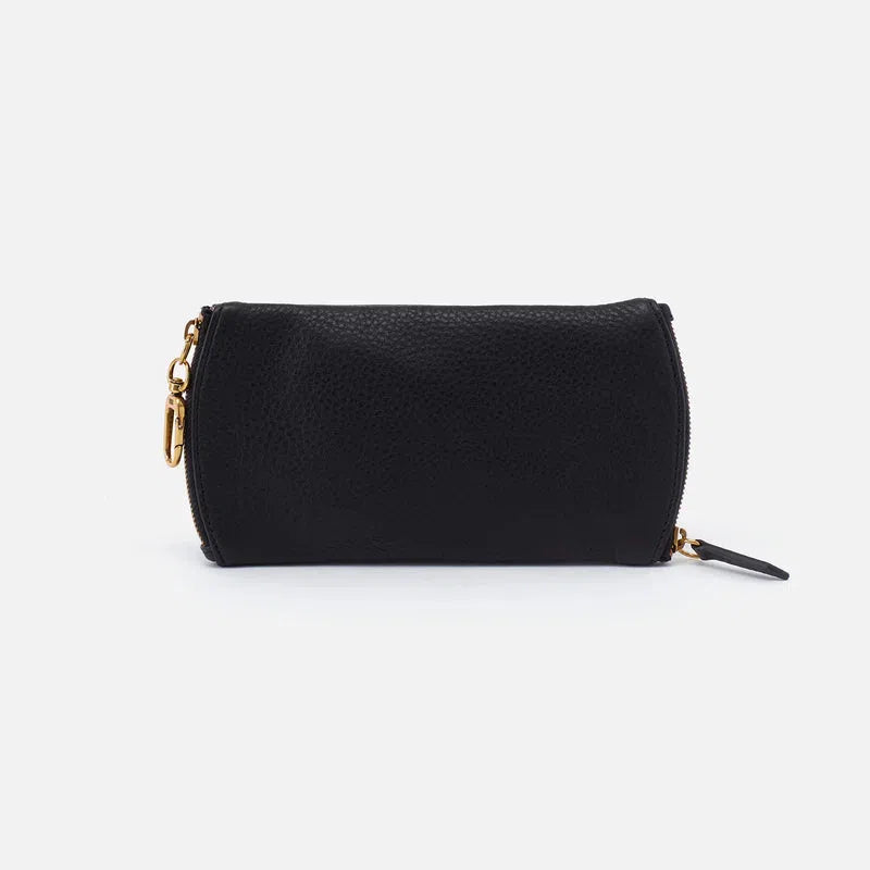 Spark Double Eyeglass Case in Pebbled Leather