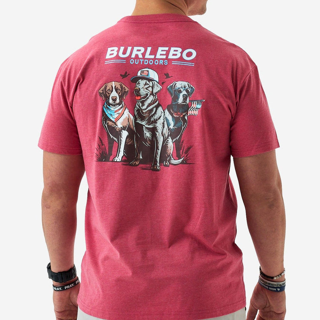 Adult Short Sleeve Tee, American Dogs