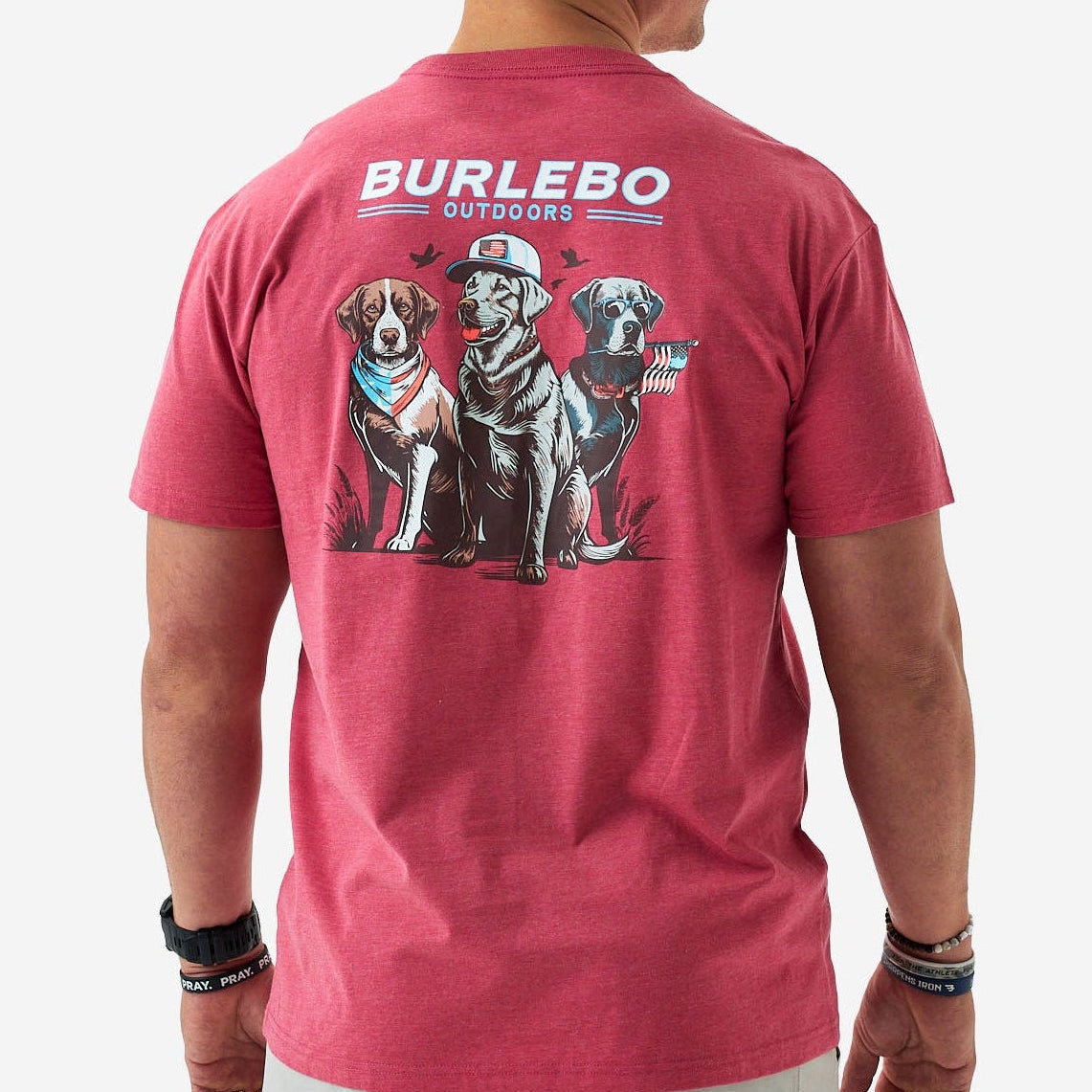 Adult Short Sleeve Tee, American Dogs