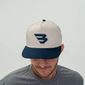 Burlebo Signature Caps, 3D Flying B Logo, Navy