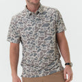 Burlebo Performance Polo In Classic Deer Camo