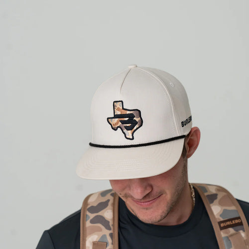 Burlebo Signature Caps, Texas Camo Flying B, Pintail Camo