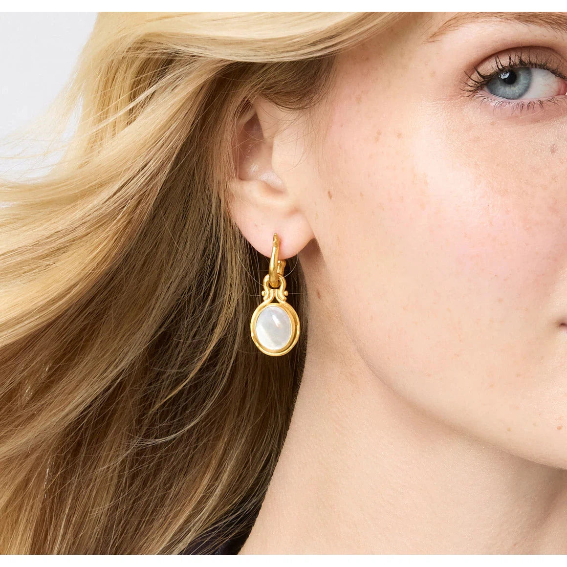 Saratoga Hoop & Charm Earring