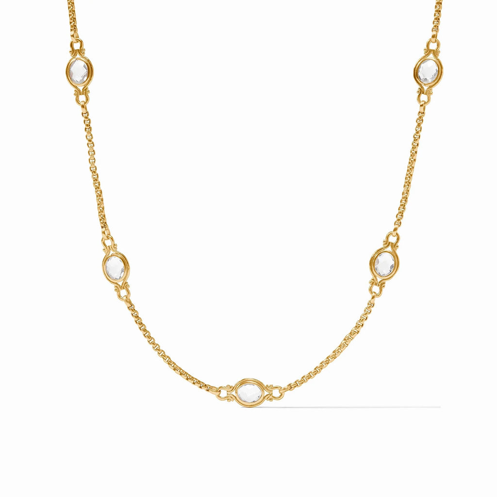 Saratoga Stone Station Necklace
