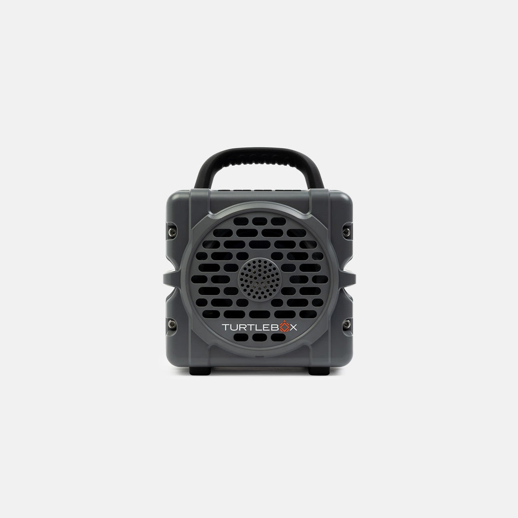 Turtlebox Cub portable speaker in Gray