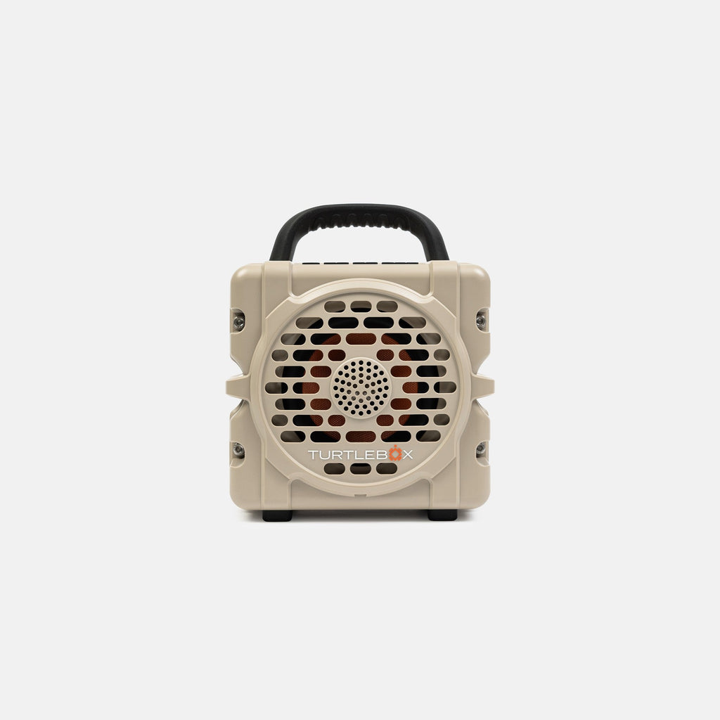 Turtlebox Cub portable speaker in Tan
