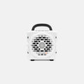 Turtlebox Cub portable speaker in White