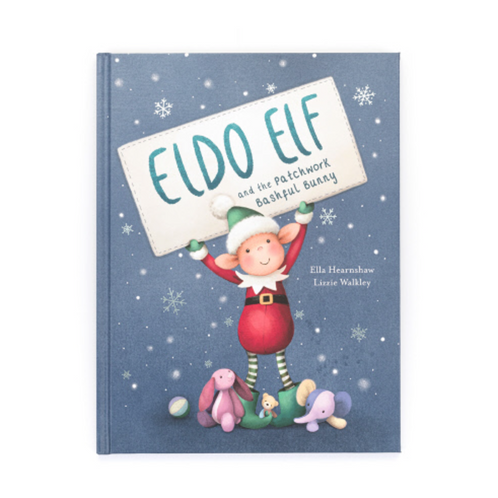 JellyCat Eldo Elf & The Patchwork Bashful Bunny Book