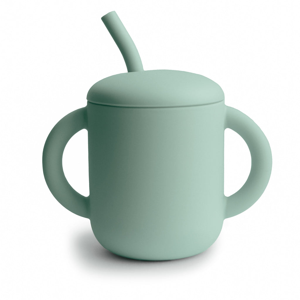 Mushie Snack Cup Cambridge Blue
