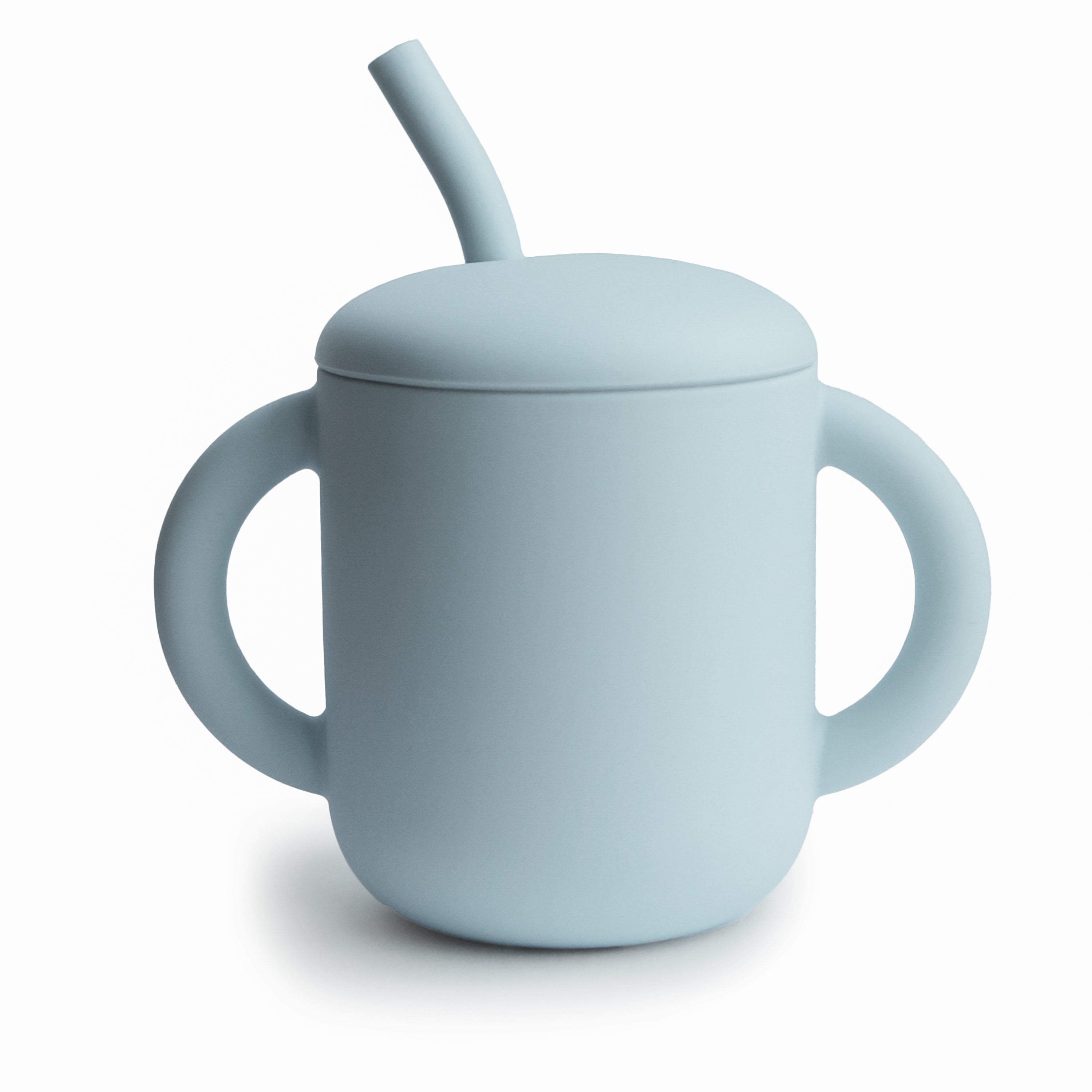 Mushie Snack Cup Powder Blue