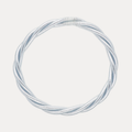 Aura Twist All Weather Bangle - Silver