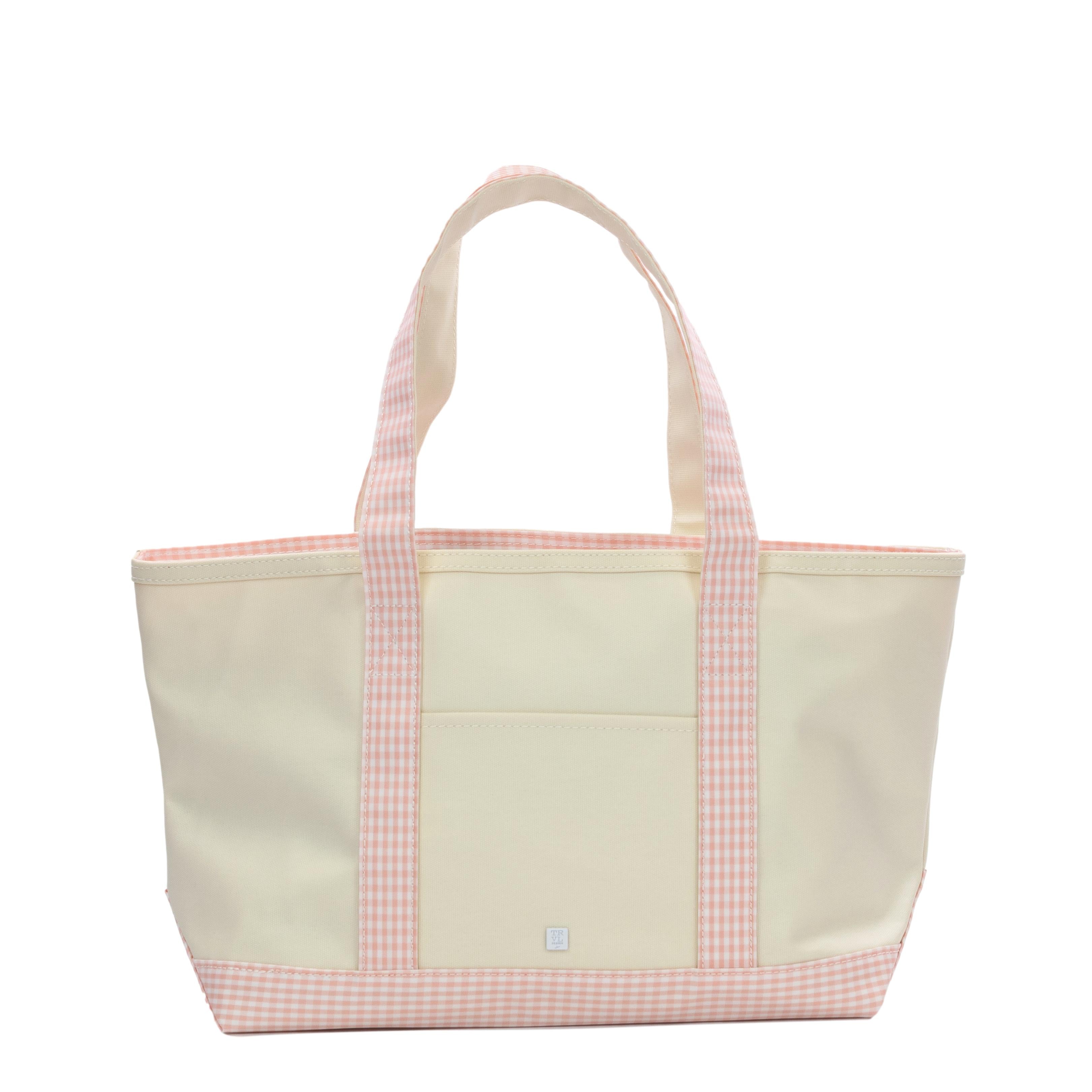 Coated Canvas Medium Tote | Baby Shower Bri Jones