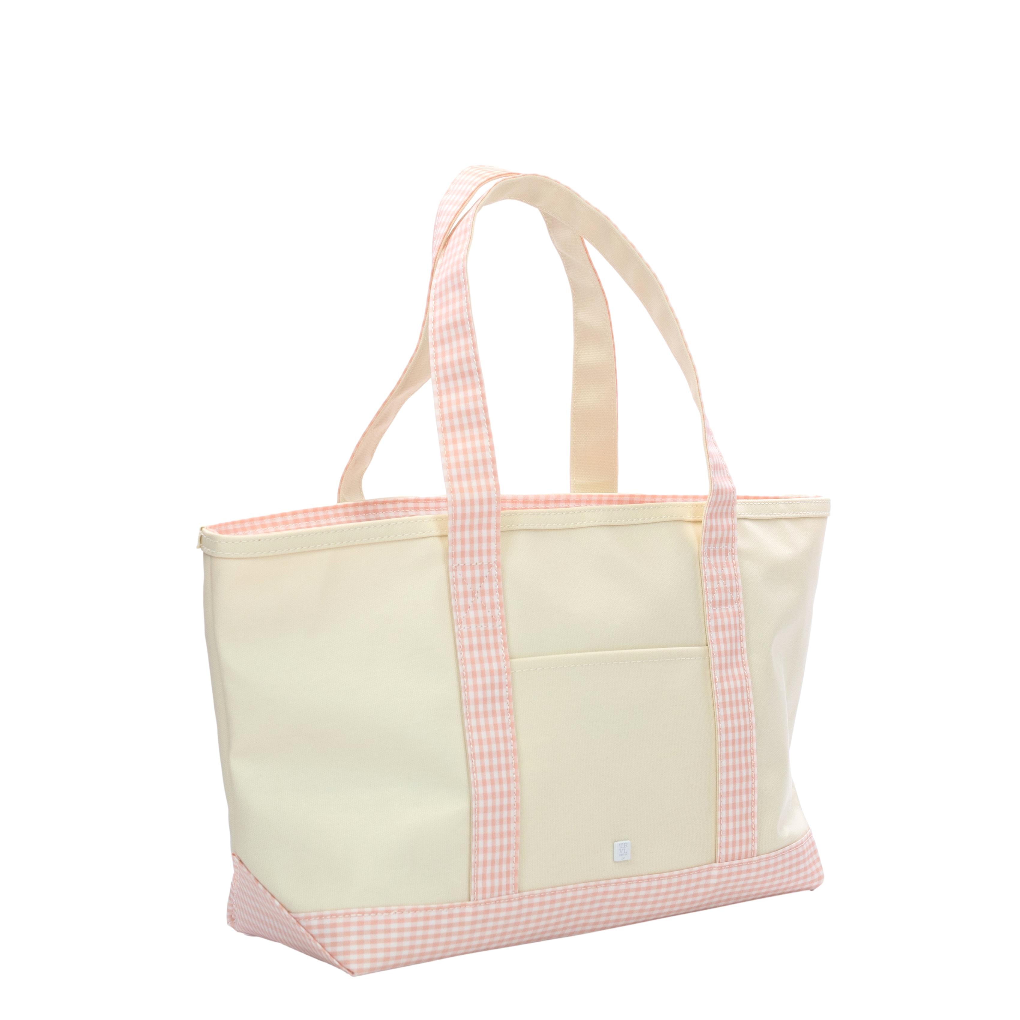 Coated Canvas Medium Tote | Baby Shower Bri Jones