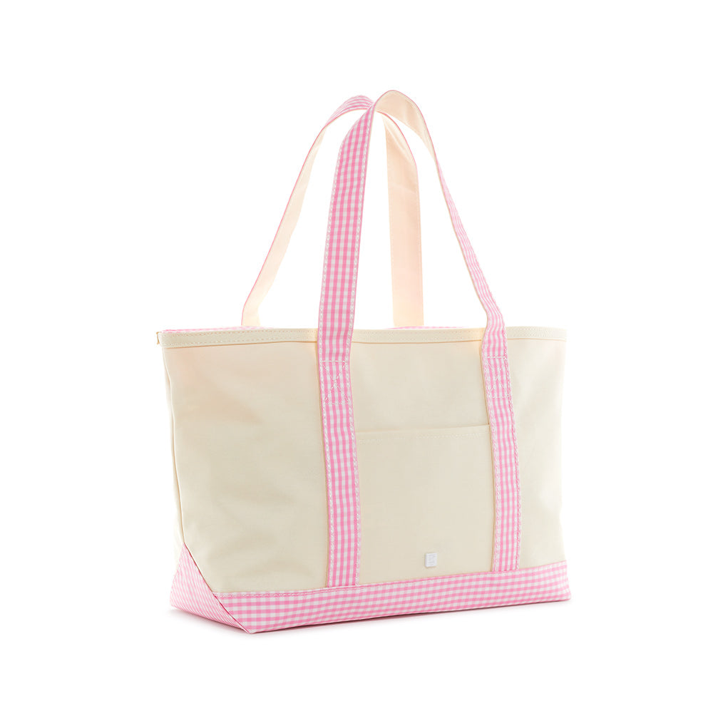 Coated Canvas Medium Tote