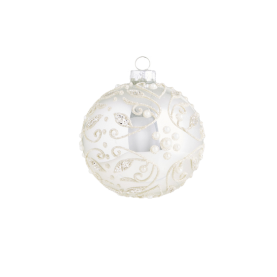 Silver Embellished Ornament