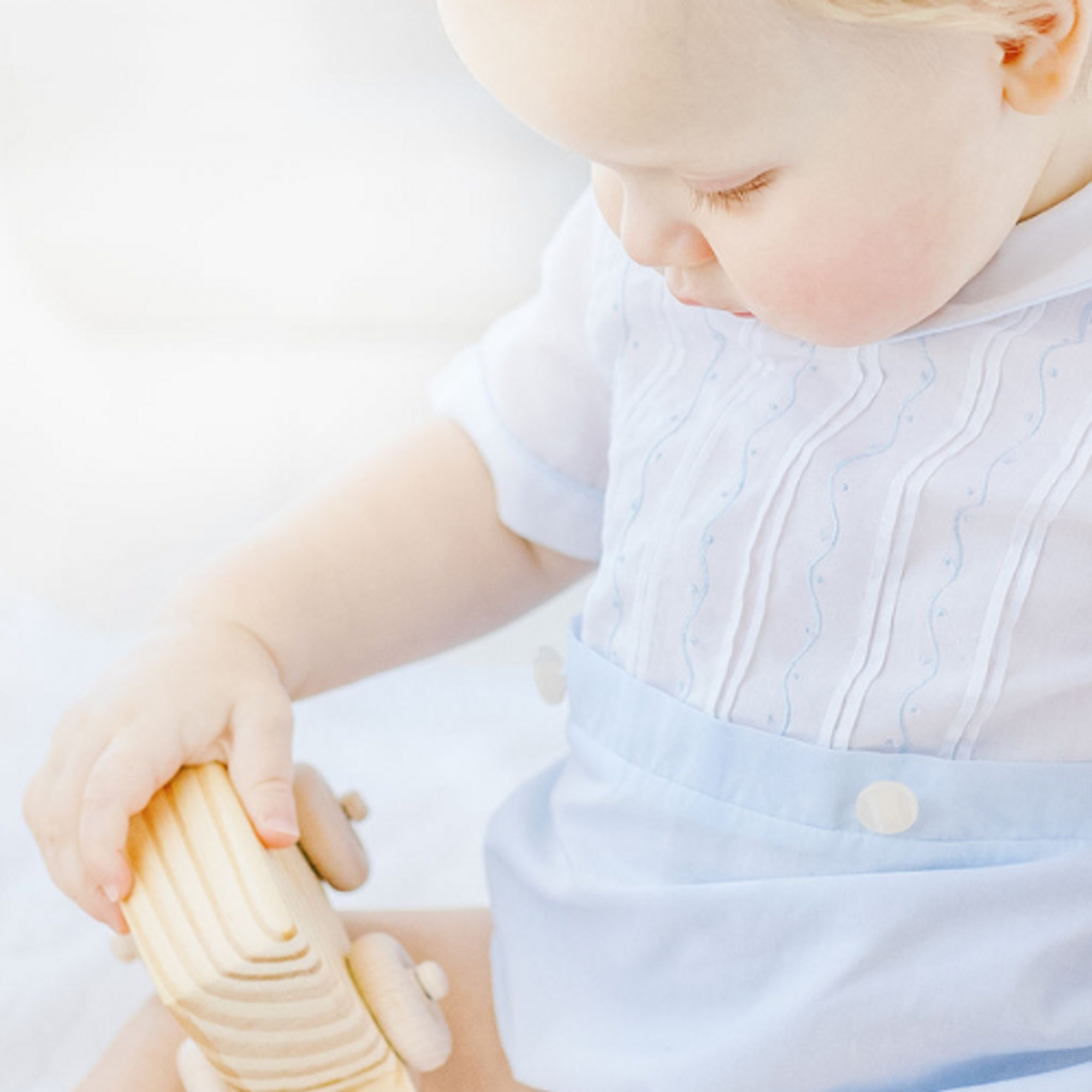 Embroidered Mock 2-Piece Creeper