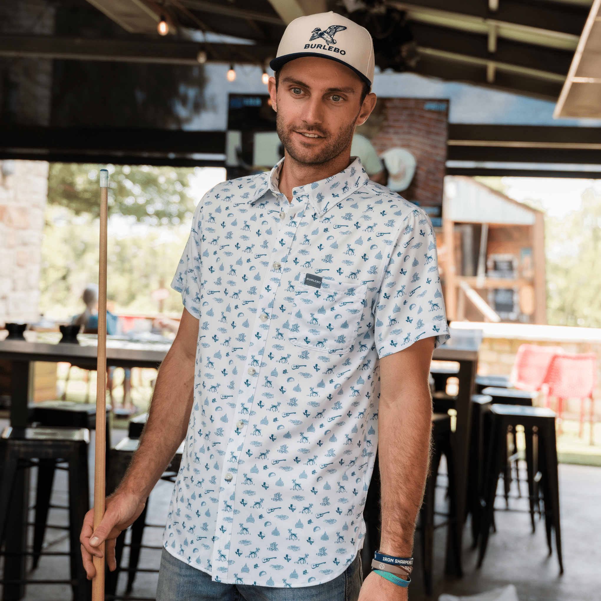 Performance Button Up