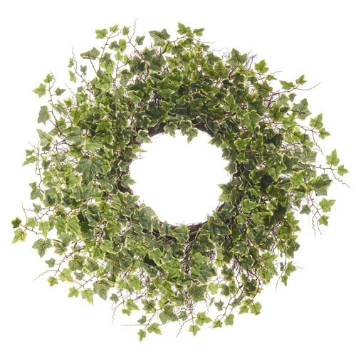 RAZ Imports Variegated Ivy Wreath