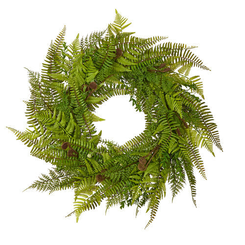 Fern Wreath | Bridal Shower Sydnee Allen and Richard Busby
