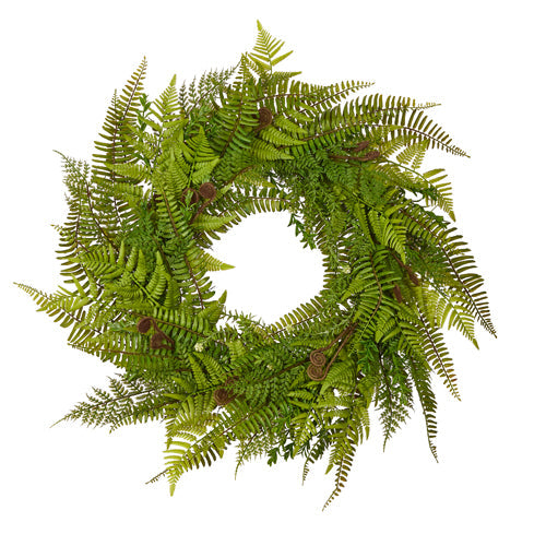 Fern Wreath | Bridal Shower Sydnee Allen and Richard Busby