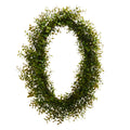 Oval Boxwood Wreath