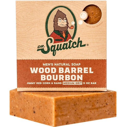 Wood Barrel Bourbon - Bar Soap