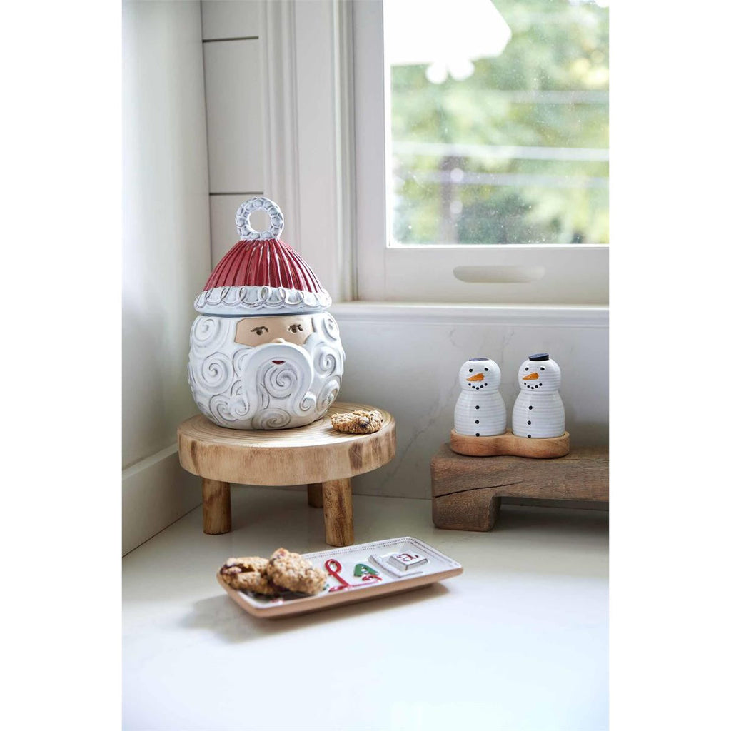 Wood Slice Riser Set