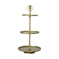 Metal & Aluminum 3-Tier Tray | Bridal Shower Lieza Klein & Dylan Robbins