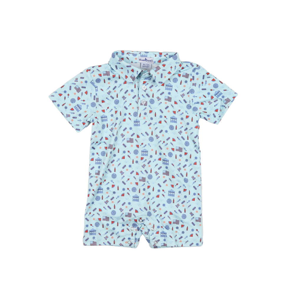 Performance Polo Romper