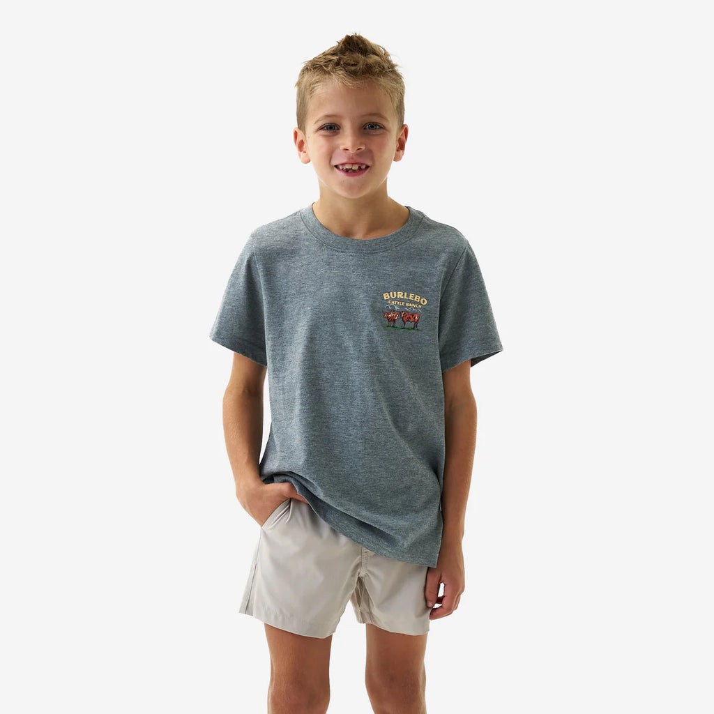 Youth Short Sleeve Tee, Cattle Ranch