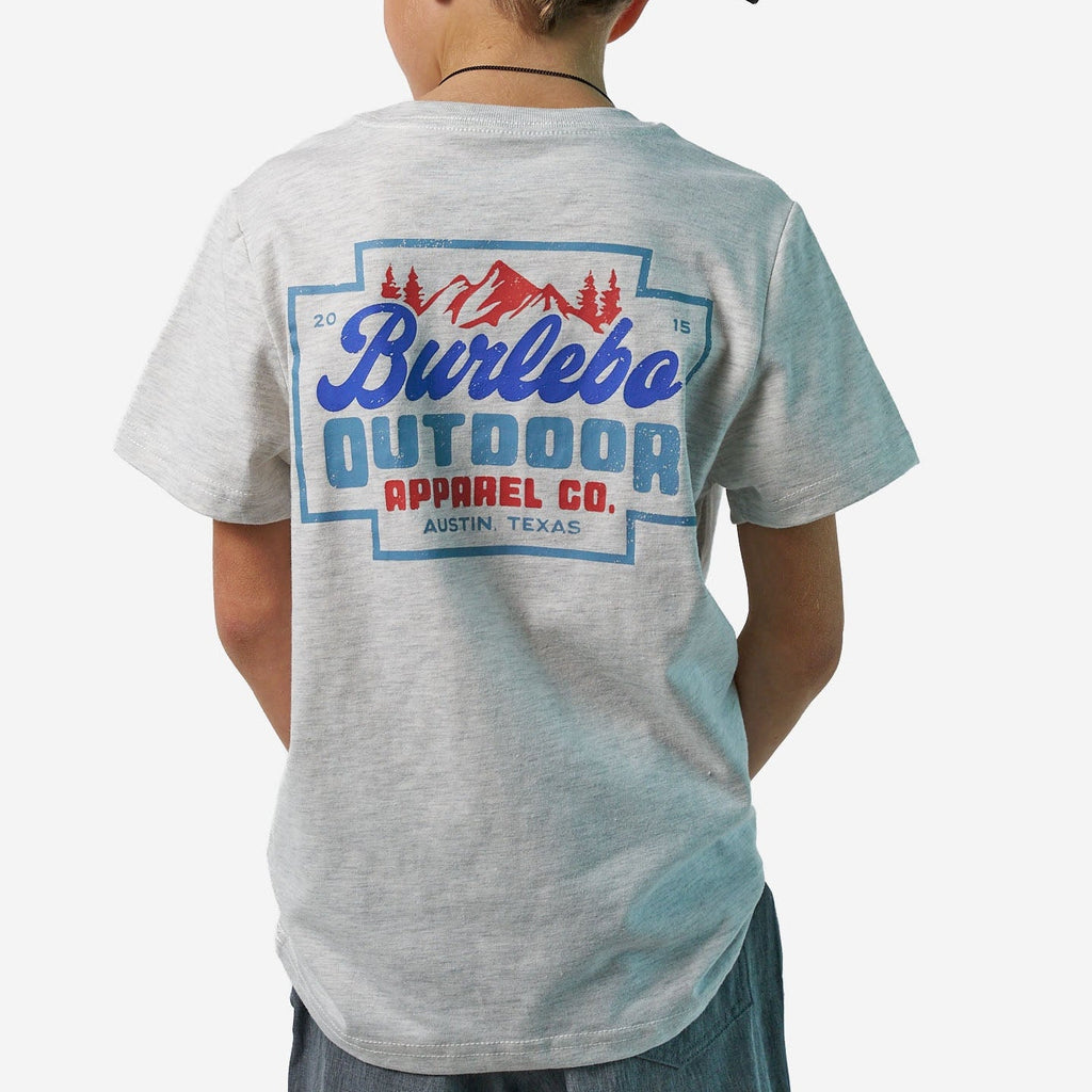 Youth Short Sleeve Tee, Mountain Range
