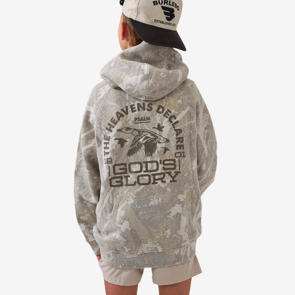Youth Vintage Washed Graphic Hoodie | Heavens Declare