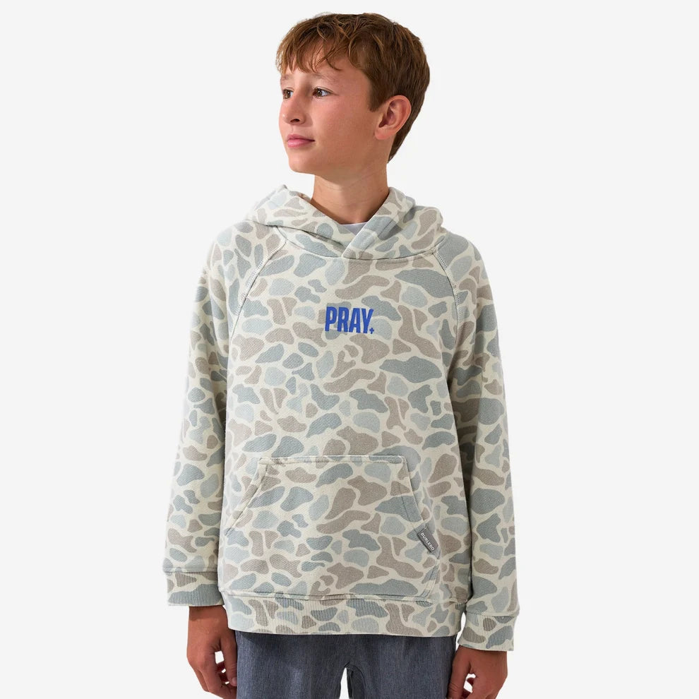 Youth Vintage Washed Graphic Hoodie | Pray