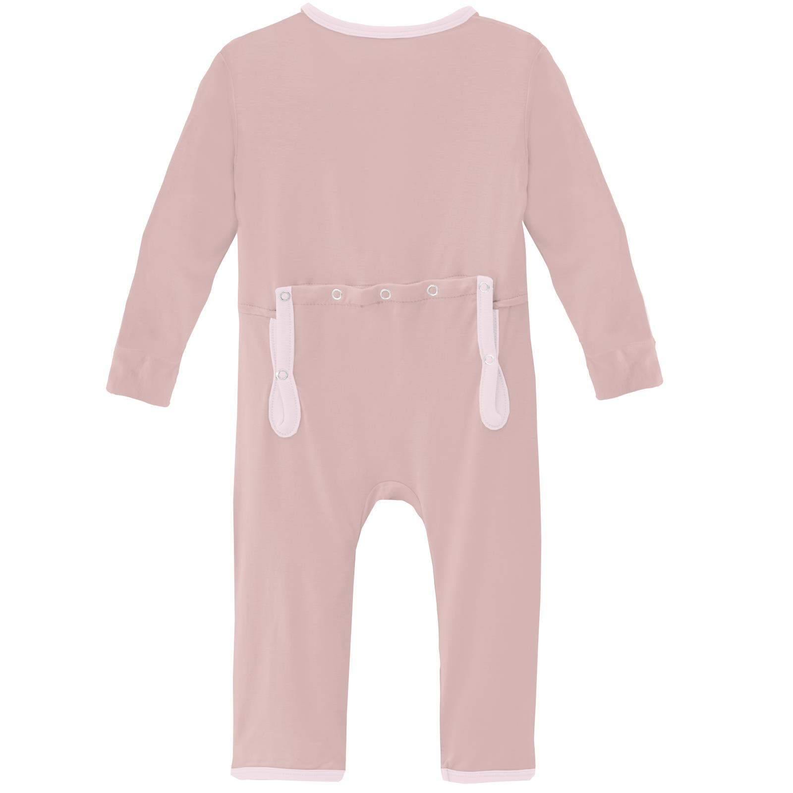 Coverall with 2 Way Zipper