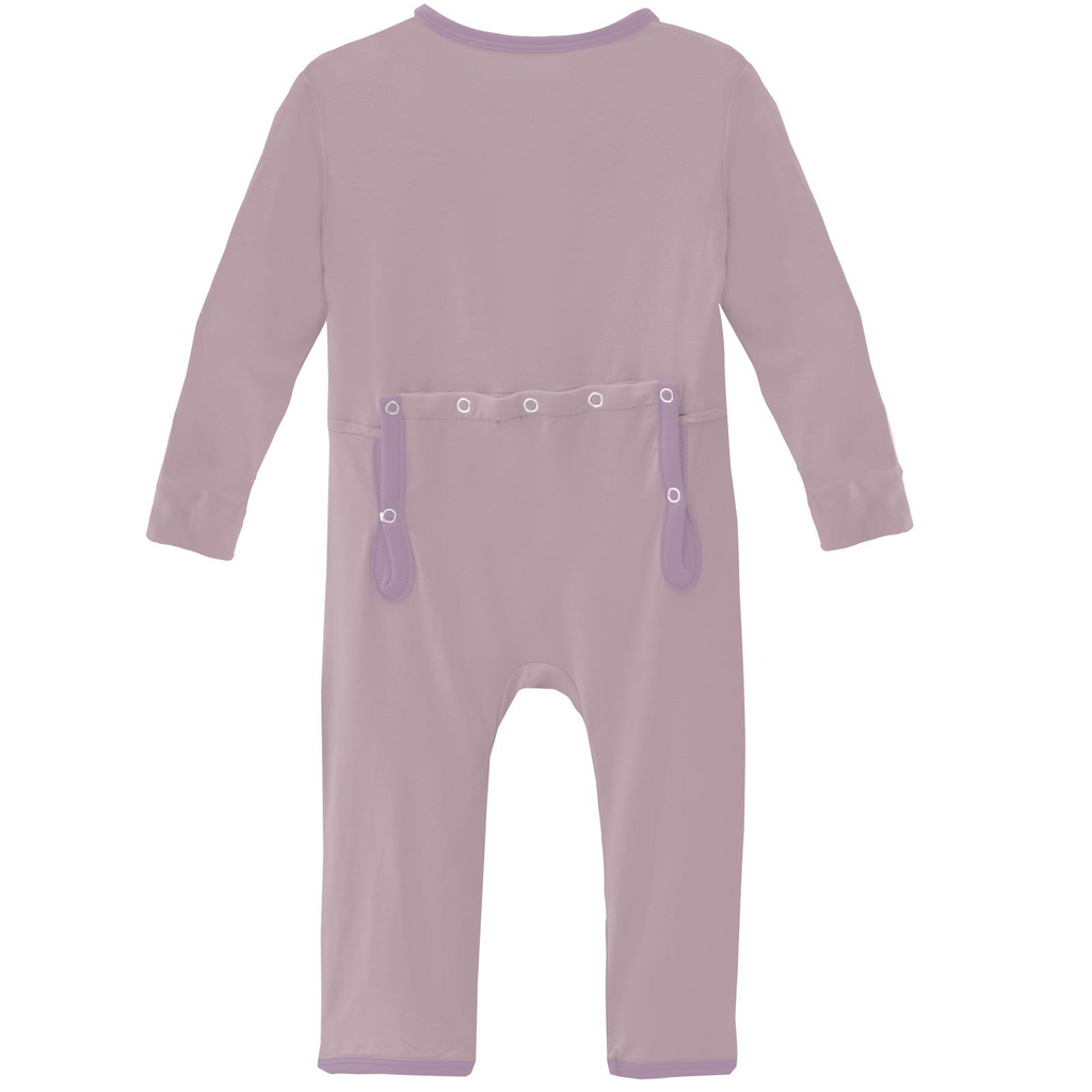 Coverall with 2 Way Zipper