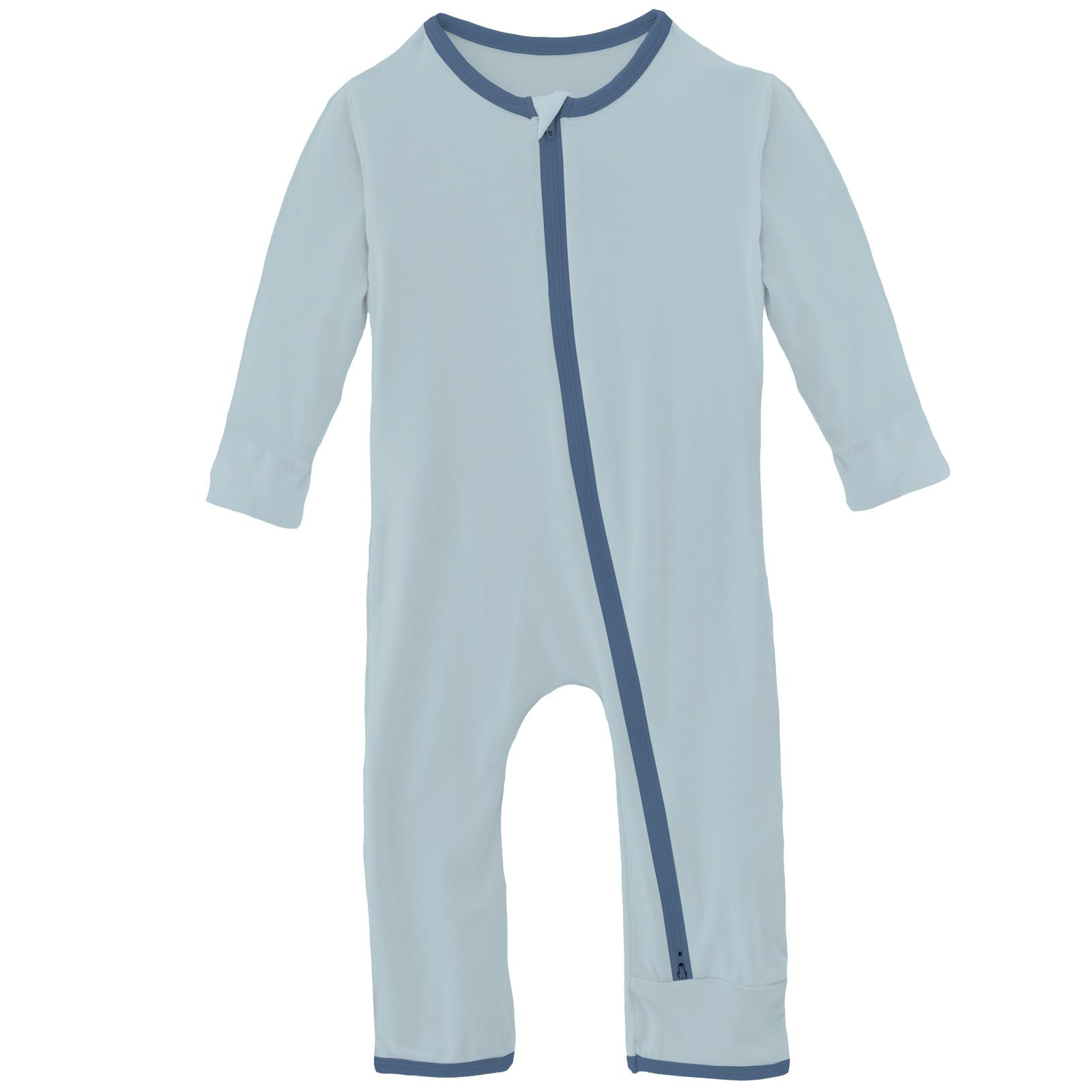 Coverall with 2 Way Zipper