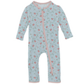 Coverall with 2 Way Zipper
