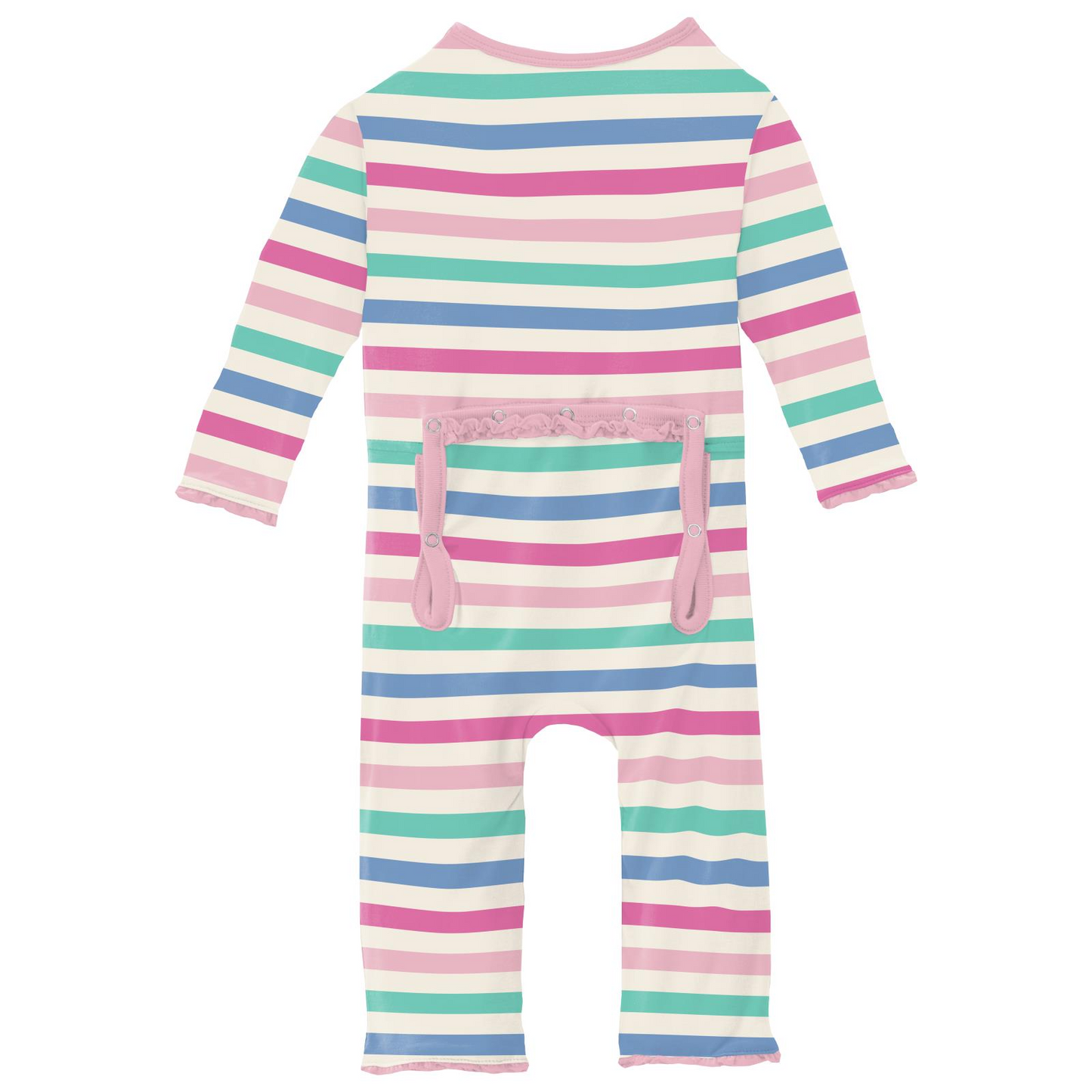 Muffin Ruffle Coverall with 2 Way Zipper