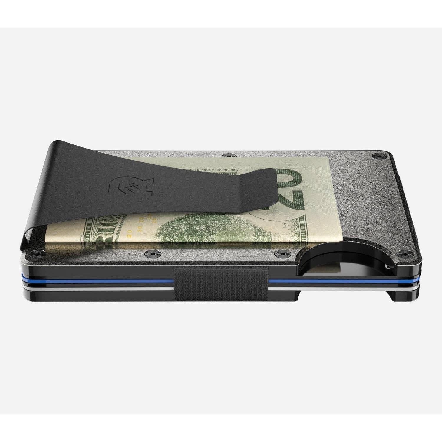 Ridge Wallet - Stonewashed Titanium