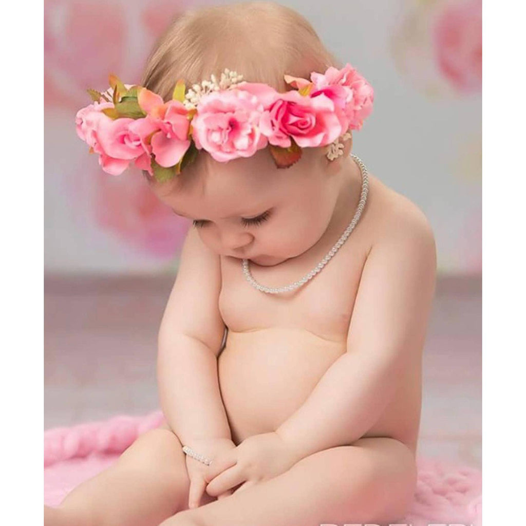 Sterling Silver Baby's 1st Pearls Bracelet Keepsake Gift
