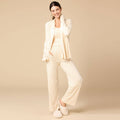 Pointelle Cropped Pant with Lettuce Edge