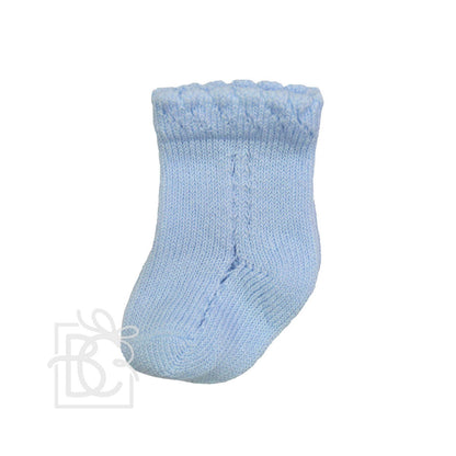 Open Work Cotton Socks