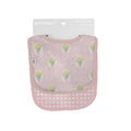 Bib Set, Fancy Tulips