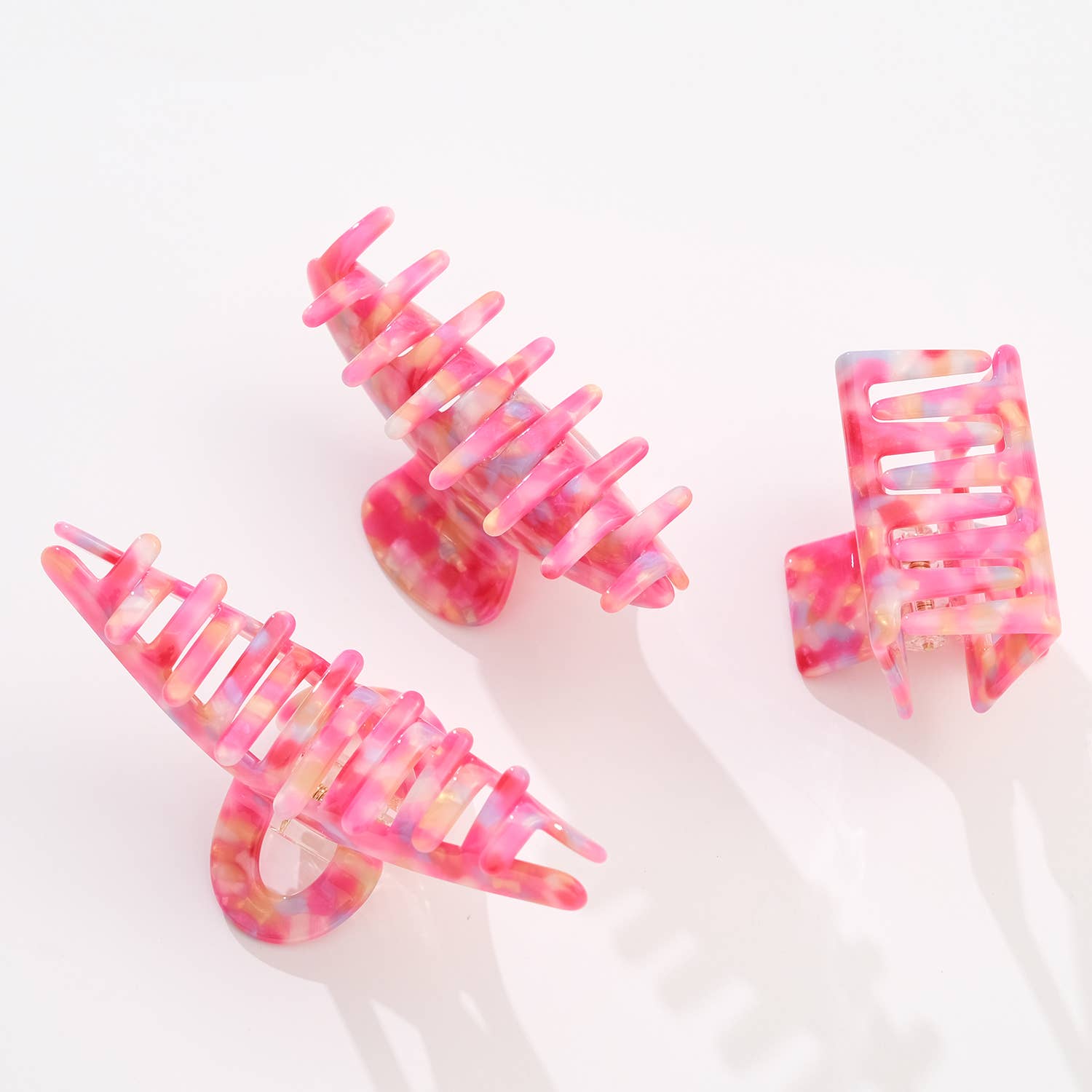 Pink Punch Claw Clips