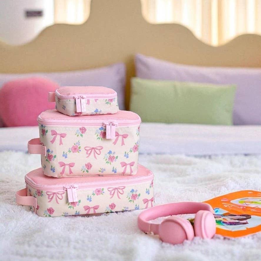Ribbons + Roses Pack Like A Boss Packing Cubes