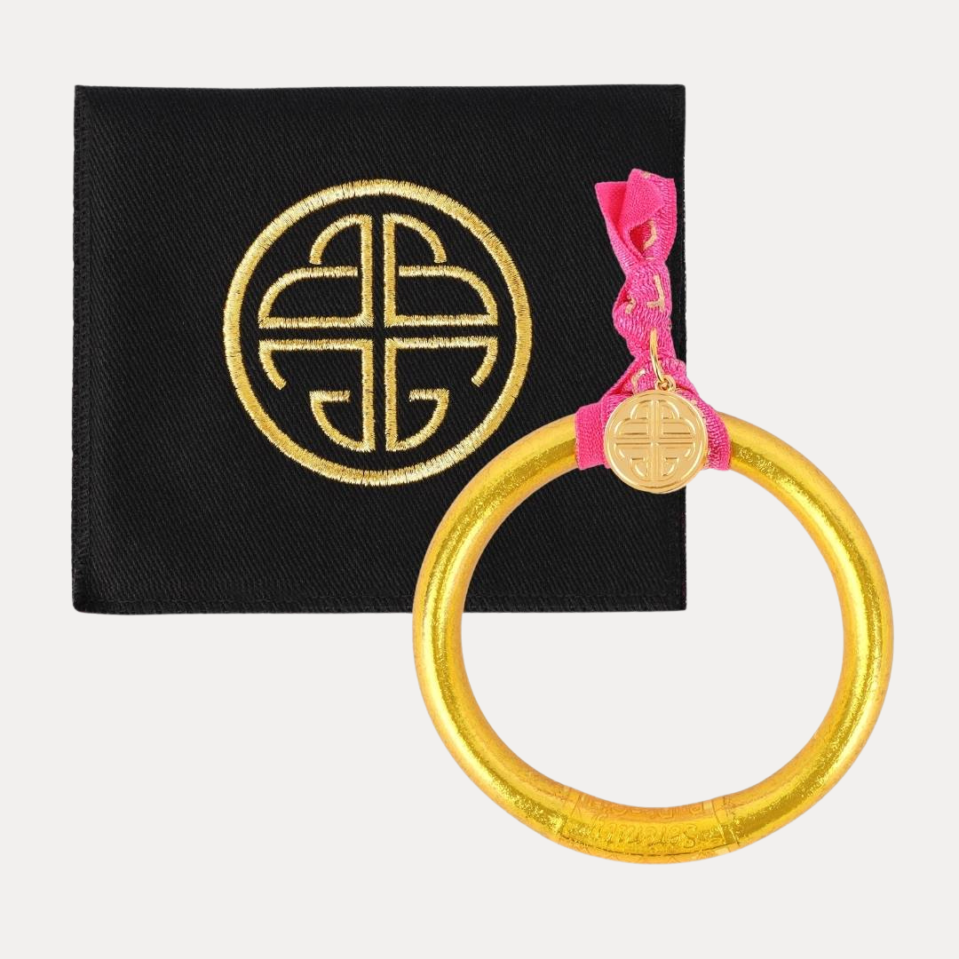 Gold Tzubbie All Weather Bangle® (AWB®) - Serenity Prayer