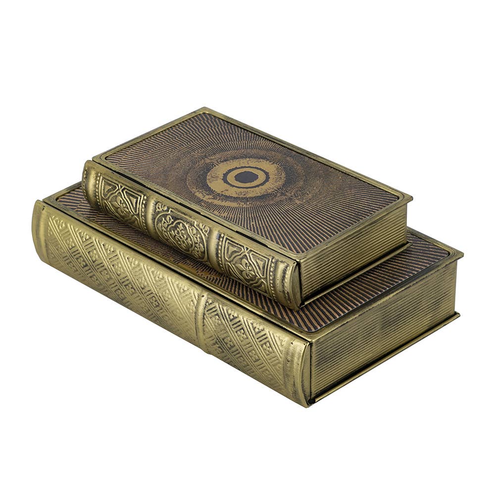 Gold Vortex Book Boxes