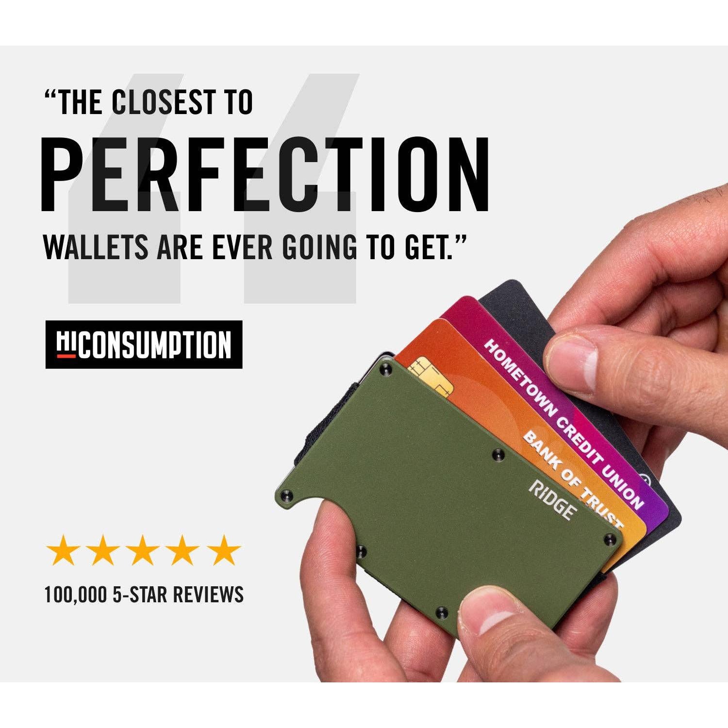 Ridge Wallet 2.0 - Gunmetal