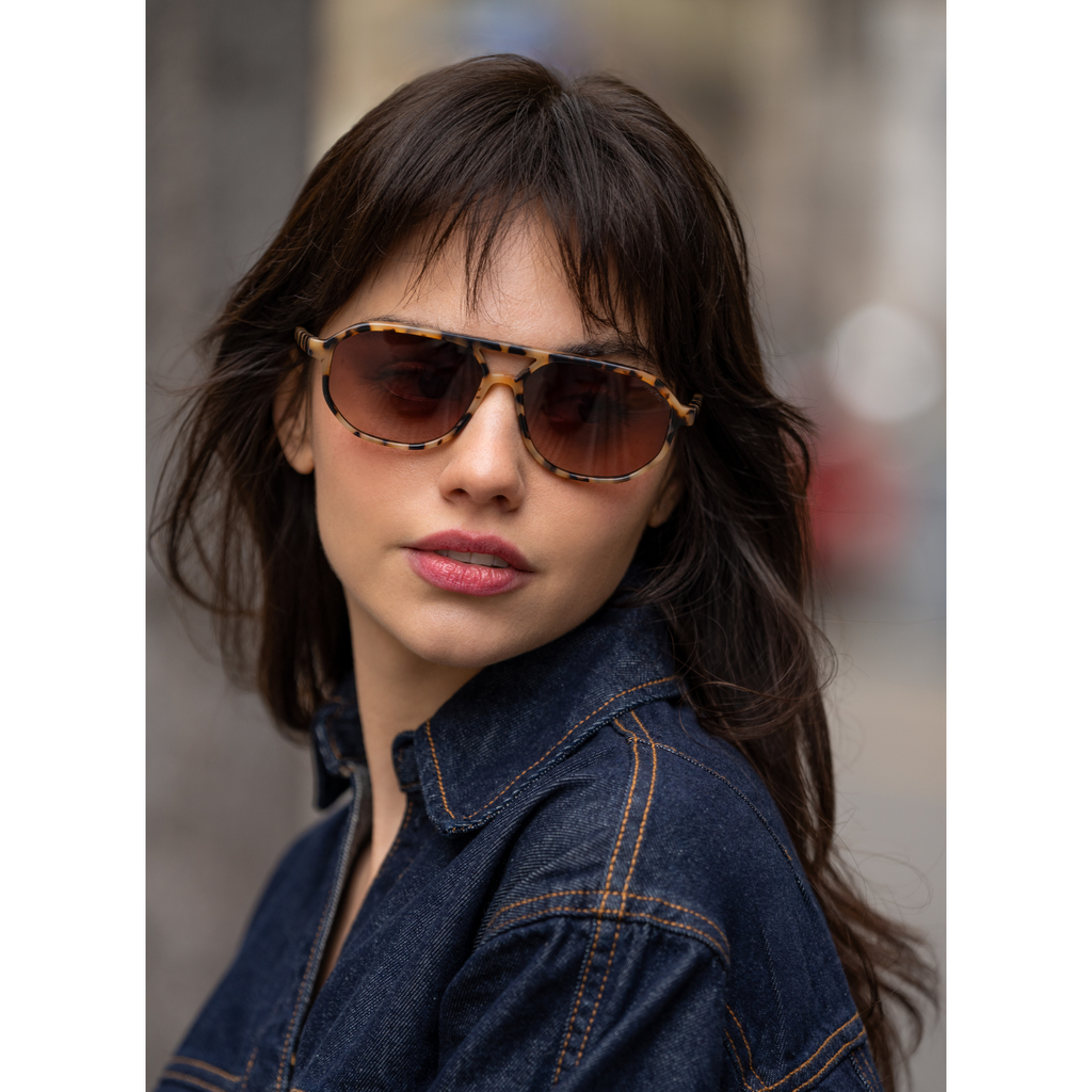 Fenix Acetate Unisex Aviator Sunglasses